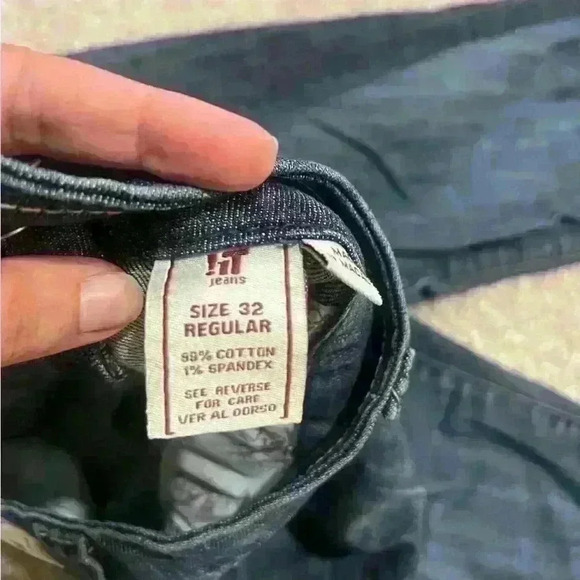 Vintage women’s IT Los Angeles trouser style jeans-size 32 - Picture 4 of 7